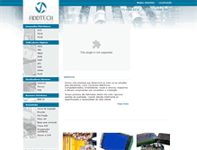 Tablet Screenshot of addtechcomandos.com.br
